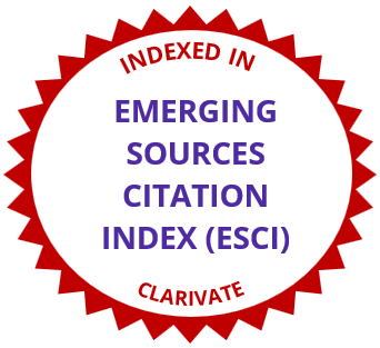 Indexed in ESCI